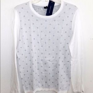 Tommy Hilfiger Polka Dot Snow White Sweater